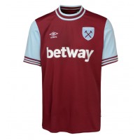 Fotbalové Dres West Ham United Crysencio Summerville #7 Domácí 2024-25 Krátký Rukáv